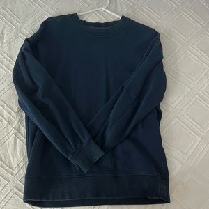 lulu perfectly oversized crew neck